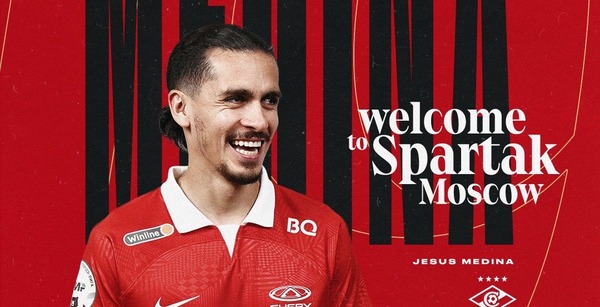 Jesús Medina es presentado en el Spartak de Moscú - trece