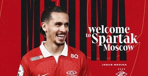 Jesús Medina jugará en el Spartak de Moscú con Alexis Duarte - Unicanal