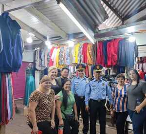 Buscan mayor seguridad en el mercado municipal » San Lorenzo PY