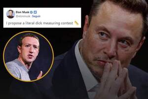Elon Musk le propone a Mark Zuckerberg "medirse quién la tiene más larga" - Noticiero Paraguay