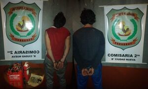 Detienen a ladrones en Ciudad Nueva