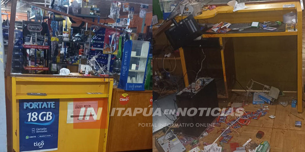 ALTO VERÁ: ROMPIÓ A GOLPES LOS VIDRIOS DE UN LOCAL, SE CORTÓ Y FALLECIÓ - Itapúa Noticias