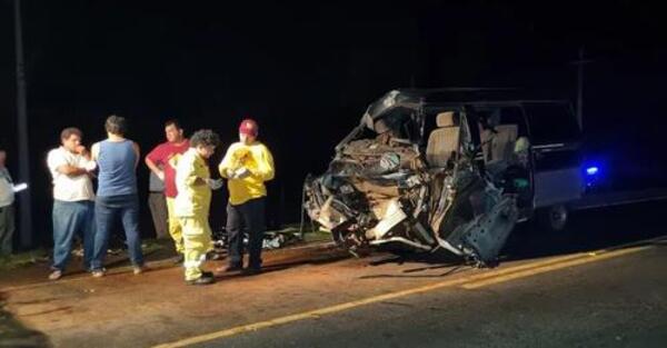 Pareja encarnacena pierde la vida en trágico accidente en Villa Florida