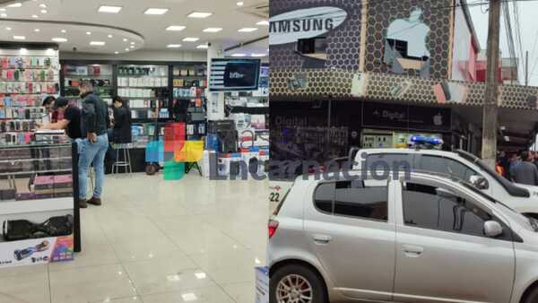 Millonario hurto en un local en el circuito comercial de Encarnación