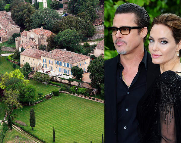 Angelina Jolie acusó a Brad Pitt de saquear su viñedo - C9N