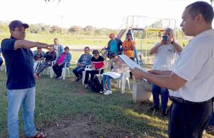 Realizaron juramento de rigor a facilitador de Concepción