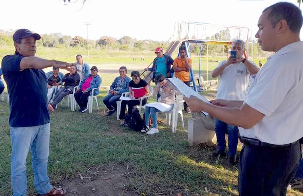 Realizaron juramento de rigor a facilitador de Concepción