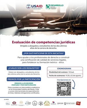Invitan a abogados y estudiantes a participar de evaluaciones sobre la calidad de servicios legales en Paraguay - El Independiente