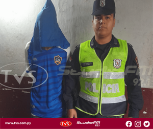 INGRESÓ A HURTAR EN UN DEPARTAMENTO DE LA ZONA CÉNTRICA DE ENCARNACIÓN Y QUEDÓ DETENIDO