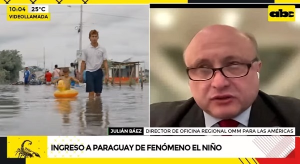 La consecuencia más grave del Niño será la inundación del río Paraguay, dice experto