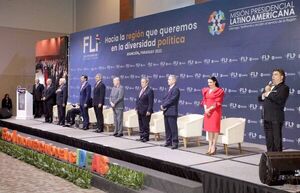 Presidente de la Corte participó de la ceremonia inaugural del Foro Latinoamericano de las Ideas