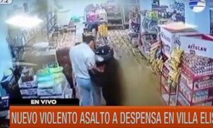 Nuevo violento asalto a despensa en Villa Elisa | Telefuturo