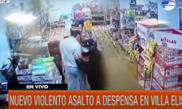 Nuevo violento asalto a despensa en Villa Elisa | Telefuturo