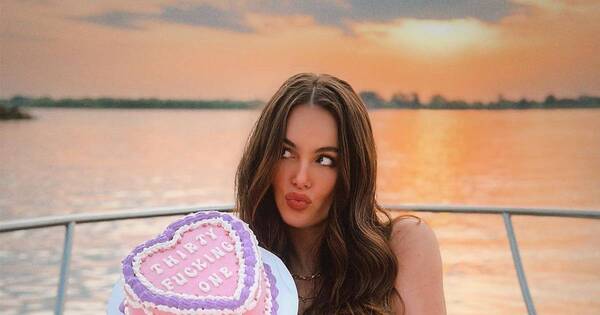 La Nación / Luego de mucho, Stephania Stegman celebró su cumpleaños en Paraguay