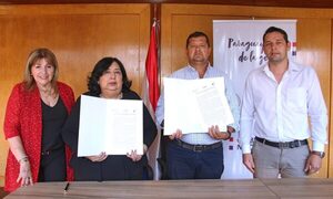 El MINNA firmó un convenio de cooperación con la Municipalidad de Juan E. O´Leary