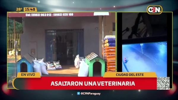CDE: Asaltaron una veterinaria - C9N
