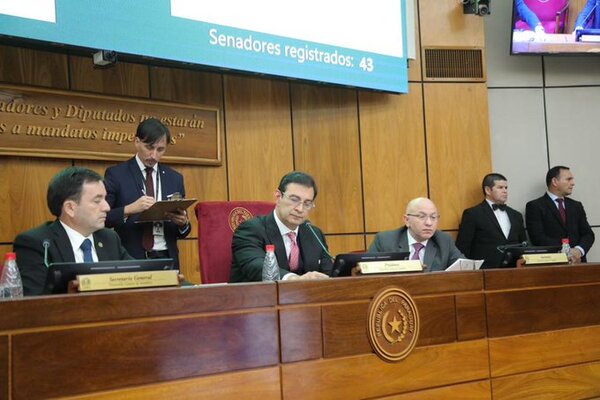 Conforman comisión que deberá tratar desafuero de Erico Galeano