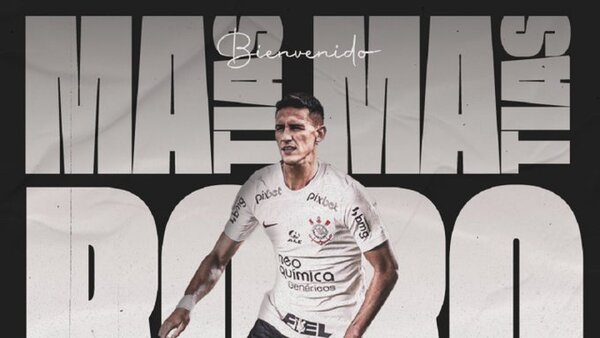 Corinthians anuncia la contratación de Matías Rojas