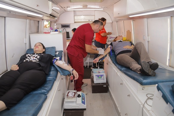 TSJE califica de exitosa jornada de donación de sangre en beneficio al Hemocentro del Hospital de Clínicas