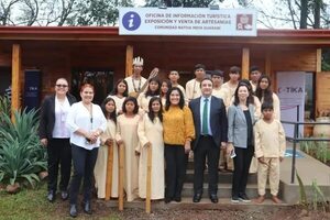 Senatur habilita centro de información y venta de artesanía indígena en Trinidad - Viajes - ABC Color