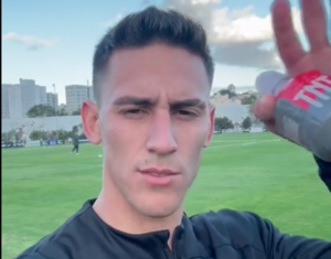 Versus / El primer mensaje de Matías Rojas como nuevo jugador del Corinthians