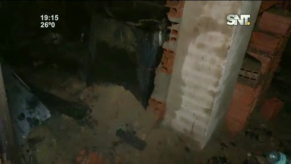 Una casa fue consumida por fuego - SNT