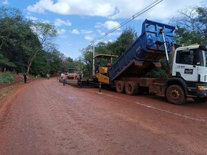Ruta que se construye en Guairá tiene avance de 37% - Economía - ABC Color