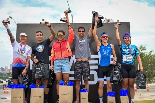 Duatlón: Segunda exitosa ronda en la Costanera - Polideportivo - ABC Color