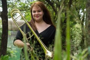 Fátima Abramo, una incansable soñadora del trombón paraguayo - Música - ABC Color