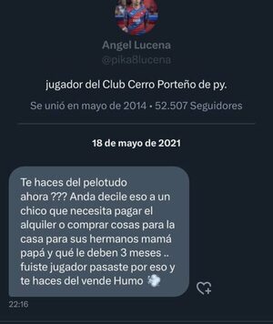 Iván González Ferreira reveló pelea con Pika Lucena por tema salarios