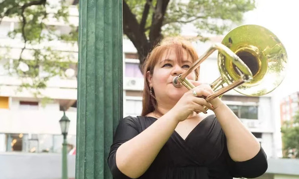 Fátima Abramo, una incansable soñadora del trombón paraguayo - OviedoPress