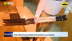 Video: Por tres palas puede ir de nuevo a la cárcel - ABC Noticias - ABC Color