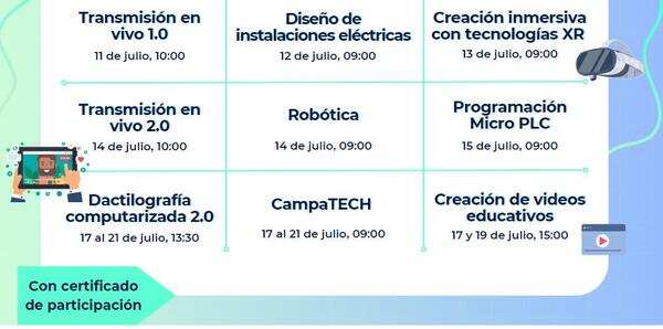 Habilitan talleres tecnológicos gratuitos para niños y adolescentes durante las vacaciones de invierno