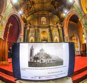 Inauguraron obras de restauración y puesta en valor del Templo de la Santísima Trinidad - .::Agencia IP::.