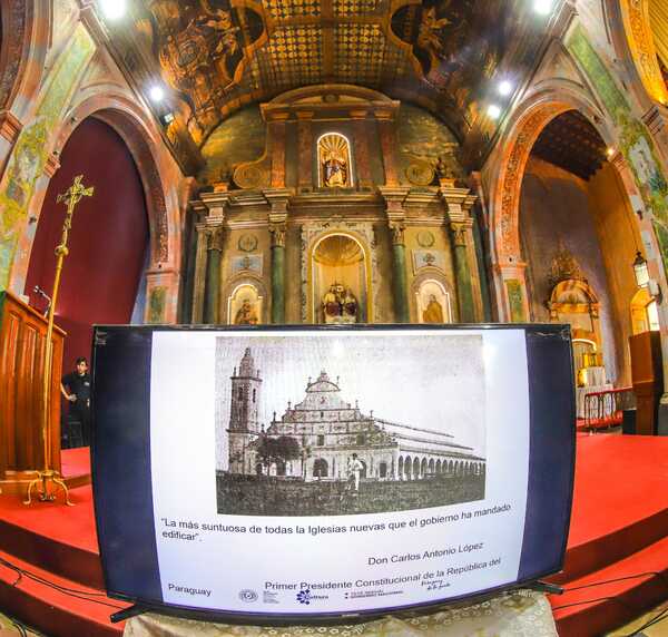 Inauguraron obras de restauración y puesta en valor del Templo de la Santísima Trinidad - .::Agencia IP::.