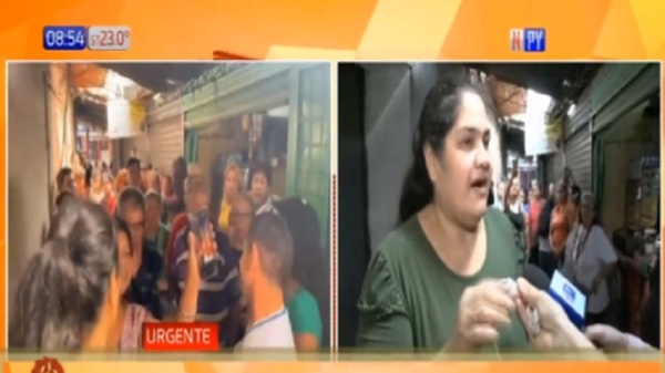 Intenso conflicto entre permisionarios en el Mercado de San Lorenzo - Noticias Paraguay