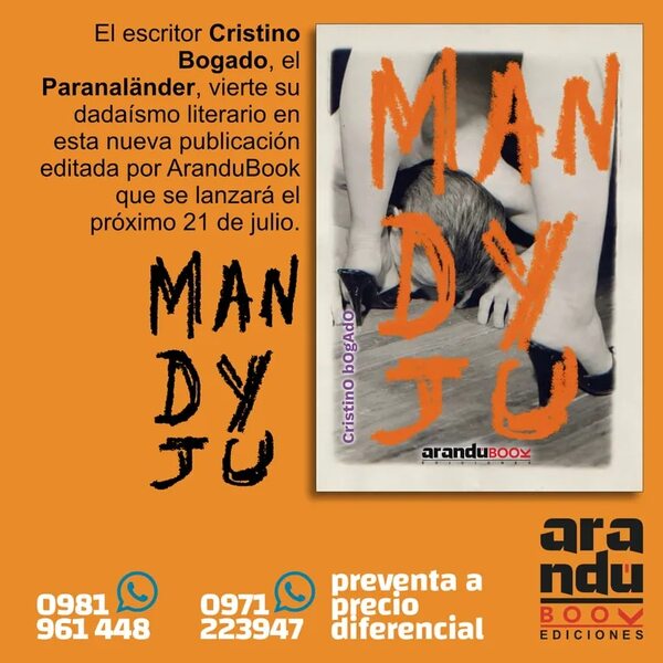 Mandyju, nuevo libro de poesía y relatos de Cristino Bogado - Literatura - ABC Color