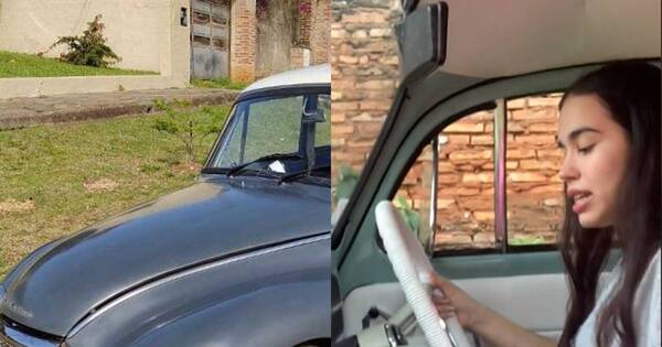 La Nación / Viral: papá “pierde” la paciencia tras enseñar conducción a su hija