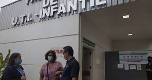 La Nación / Salud inspecciona obras de adecuación de un pabellón para UTI Pediátrica en CDE