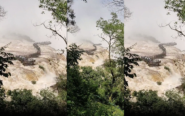 Cierre inminente Garganta del Diablo por crecida del río | OnLivePy
