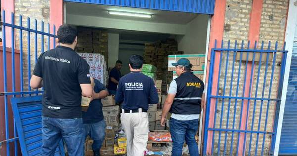La Nación / Incautan gran cantidad de mercaderías en operativo anticontrabando