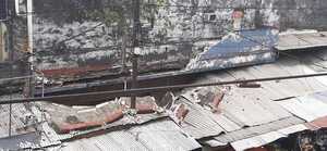 Varias casillas dañadas tras la caída de un cordón de contención del techo de El Ahorrazo (Video) » San Lorenzo PY