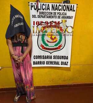 Brasileña con antecedentes fue detenida con motocicleta hurtada de una iglesia - Radio Imperio