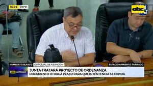 Estacionamiento tarifado: Junta fija fecha para tratar ordenanza - ABC Noticias - ABC Color