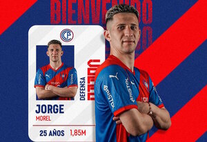 Versus / Jorge Morel fue presentado oficialmente en Cerro Porteño