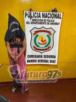 Recuperación de motocicleta denunciada como hurtada y aprehensión de la supuesta autora