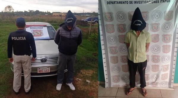 Itapúa: capturan a sindicados de perpetrar robo a familia alemana