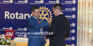 DIEGO AQUINO CULMINÓ SU SEGUNDO PERÍODO EN LA PRESIDENCIA DEL ROTARY ENCARNACIÓN NORTE - Itapúa Noticias