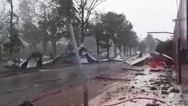 Temporal deja daños materiales en distintos puntos del país