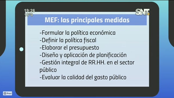 Peña pretende crear un nuevo ministerio - SNT
